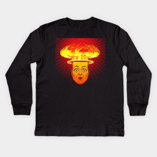 Atomic Head Kids Long Sleeve T-Shirt